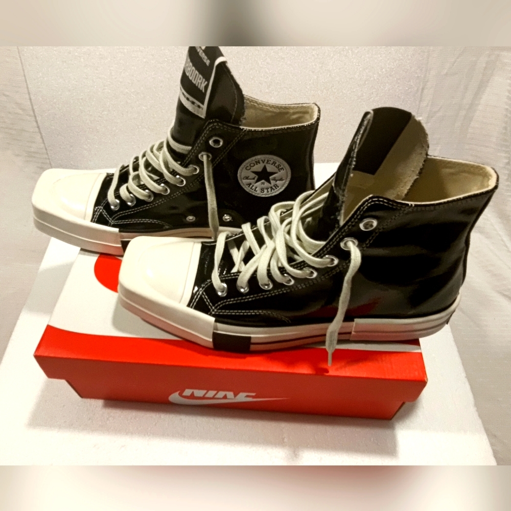 Brand new Turbodrk Chuck Taylor Converse Black egret sneakers
